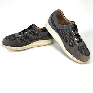 Finn Comfort Columbia Street Women's Size 7.5 Casual Sneakers, Grey